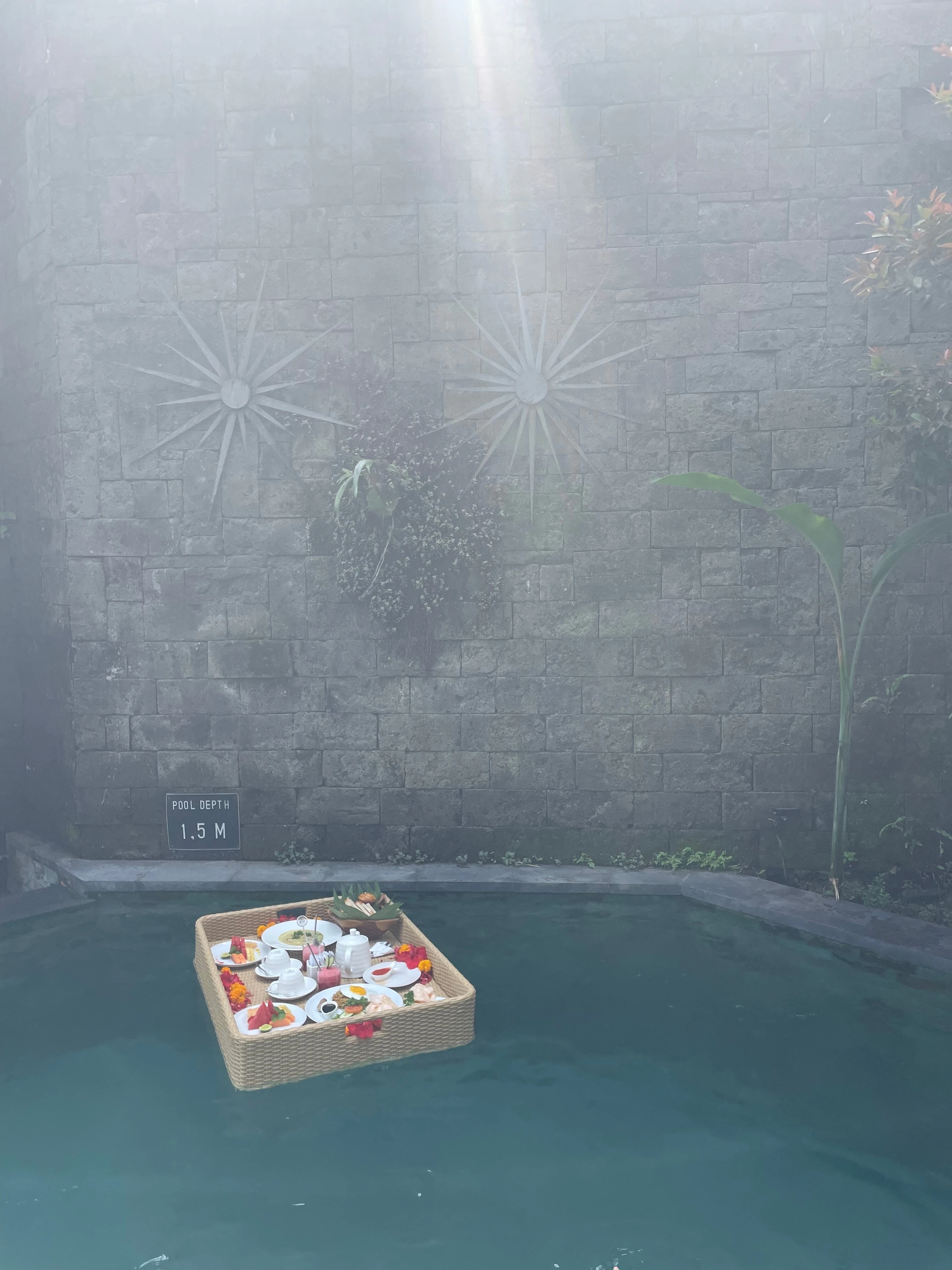 Floating food, Bali