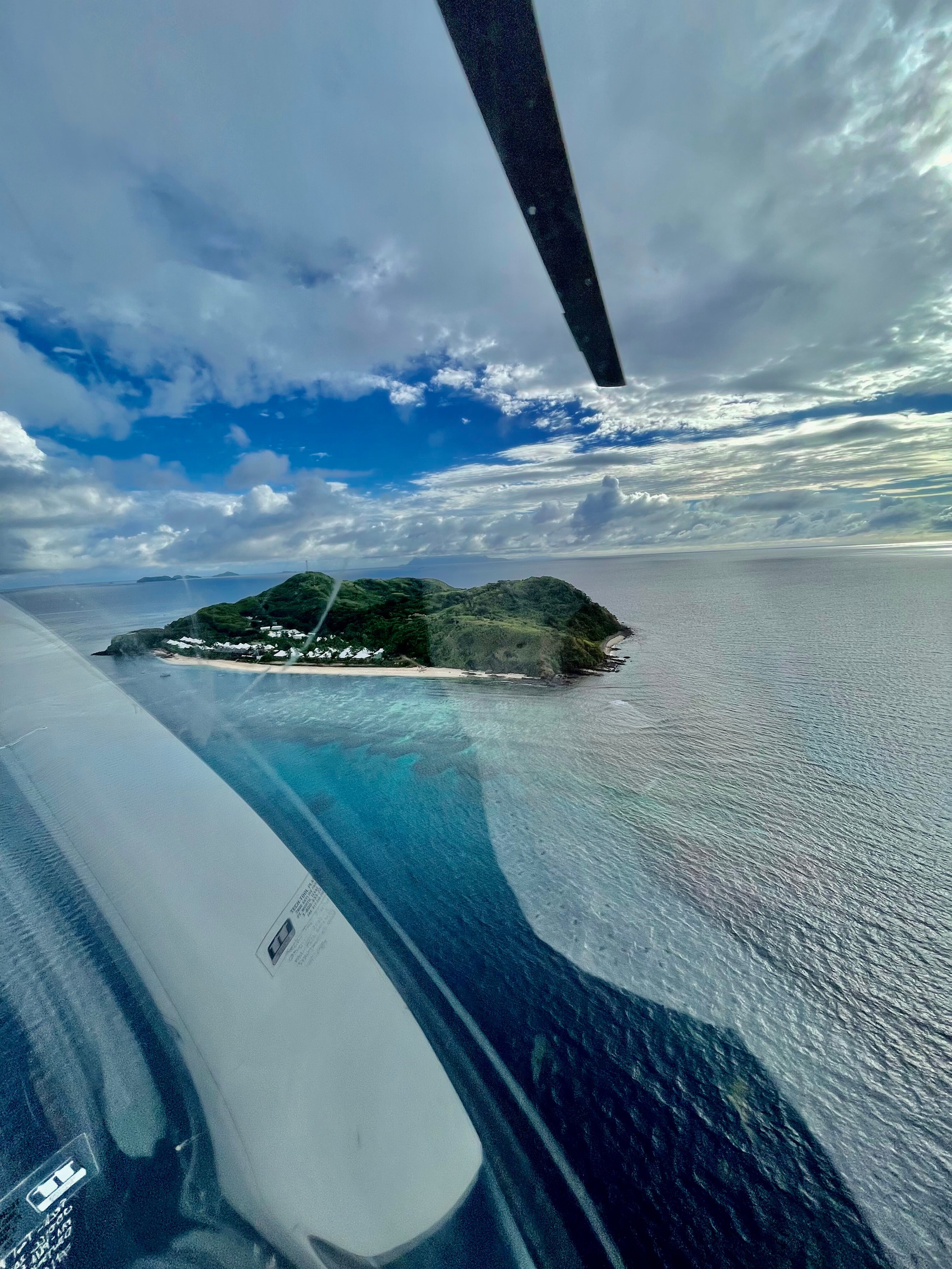 Wysypy Fiji widziane z helikoptera Wysypy Fiji widziane z helikoptera